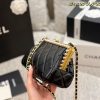 CN Pearl Clutch With Chain Metallic Black C2301250