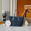 LV Neverfull BB Denim Bag M46705 BC