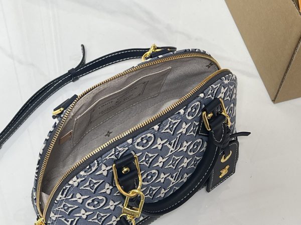 LV Alma BB Monogram Jacquard Denim Bag M2A378-M53152-M82717 BC
