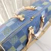 LV Keepall Bandouliere 50 Damier Blue Bag M41418-M11251 BC LV Keepall Bandouliere 50 Damier Blue Bag M41418-M11251 BC