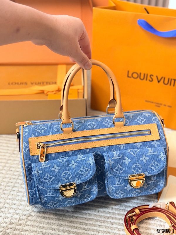 LV Monogram Denim Neo Speedy Handbag C2301850