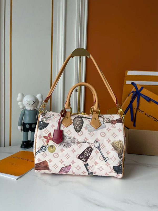 LV Speedy Bandouliere 30 Flight Bag M29377-M13344 BC LV Speedy Bandouliere 30 Flight Bag M29377-M13344 BC
