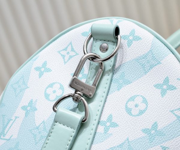 LV Monogram Aquagarden Keepall Bandoulière 50 M22570-M41416 BC