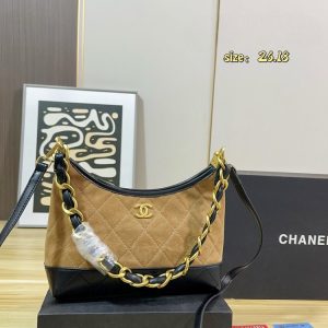CN Small Hobo Bag Suede C2301250