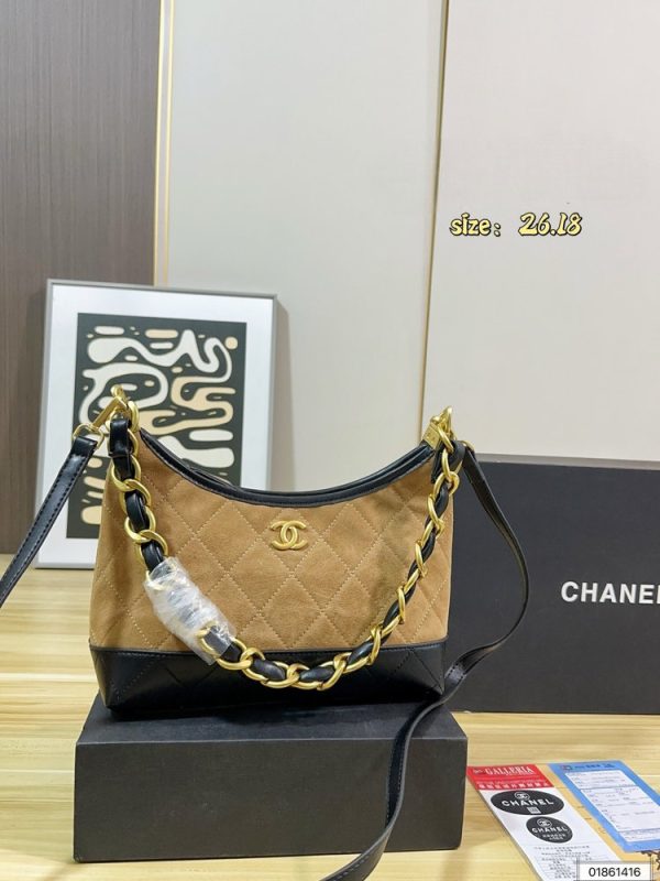 CN Small Hobo Bag Suede C2301250