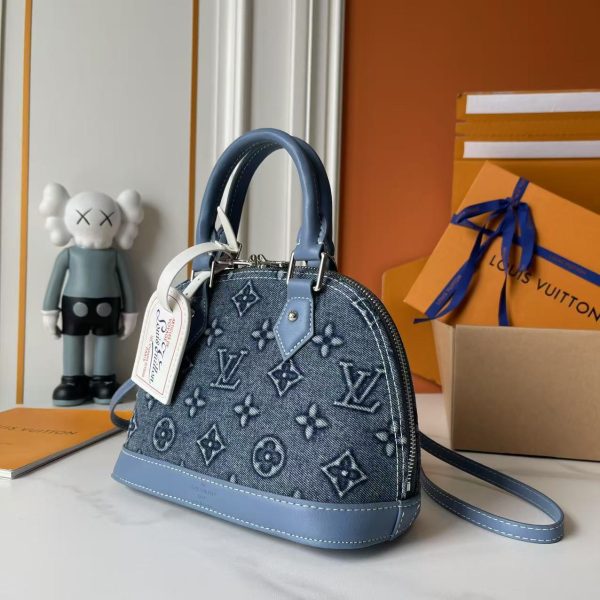 LV Alma BB Denim Bag M53152 BC