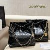 CN 22 Small Bag Shiny Calfskin Black C2301650