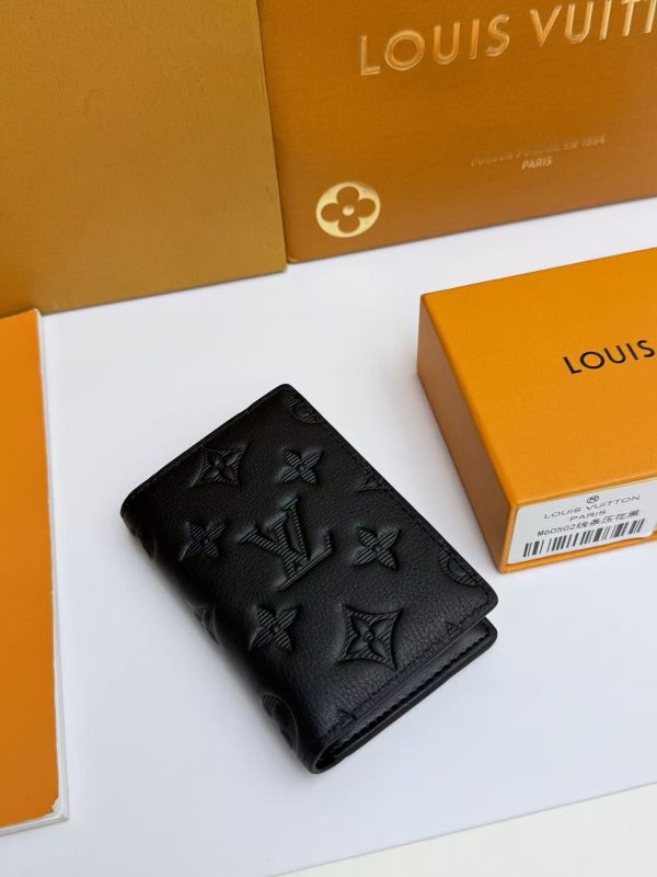 LV Monogram Shadow Pocket Organizer Wallet KK0950