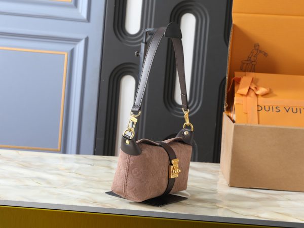 LV Pochette Mia Monogram Empreinte Suede Bag M2A252 BC