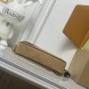 LV Wallet On Chain Ivy Beige Suede M82210 BC