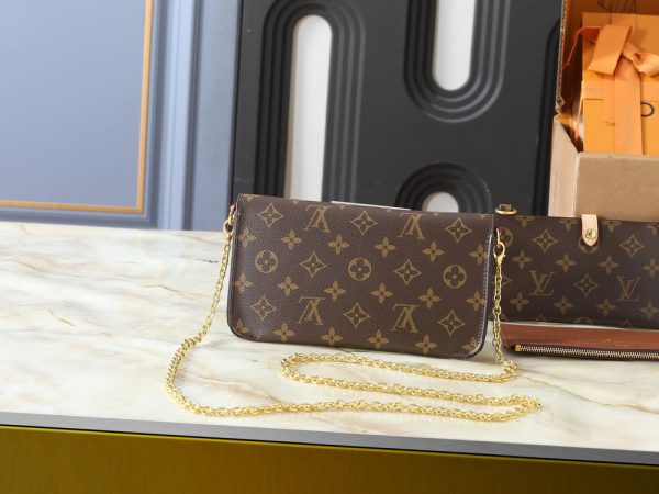 LV Wallet On Chain Trotter M27242 BC LV Wallet On Chain Trotter M27242 BC