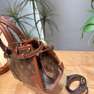 LV Monogram Retro Top Handle Satchel Bag C2301250