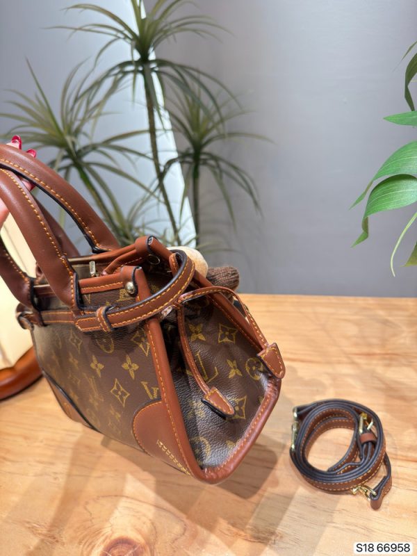 LV Monogram Retro Top Handle Satchel Bag C2301250