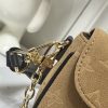 LV Wallet On Chain Ivy Beige Suede M82210 BC