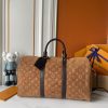 LV Keepall Bandoulière 45 Monogram Suede Bag M29677 BC