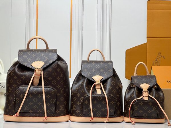 LV Montsouris Monogram Backpack M11197-M11198-M11199 BC