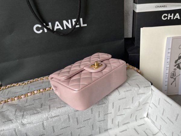 CN Pearl Twist Mini Flap Bag BC CN Pearl Twist Mini Flap Bag BC