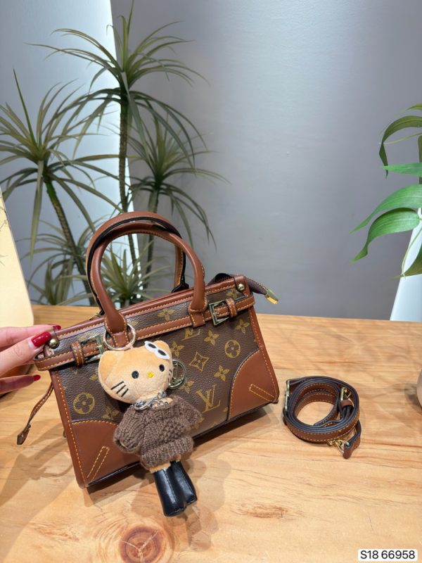 LV Monogram Retro Top Handle Satchel Bag C2301250