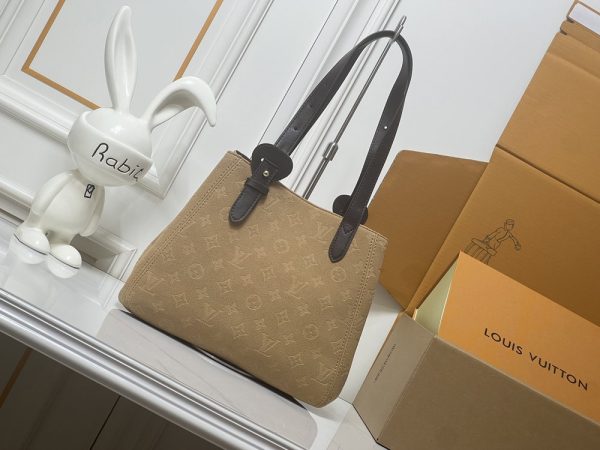 LV All In One Beige Suede Bag M29836 BC