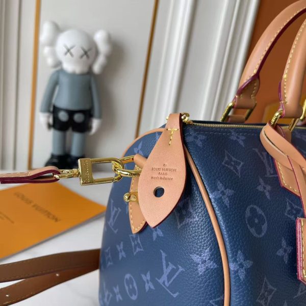 LV Speedy Bandoulière 30 Blue Bag M15282 BC LV Speedy Bandoulière 30 Blue Bag M15282 BC