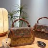 LV Retro Medieval Style Saddle Crossbody Bag C2301250