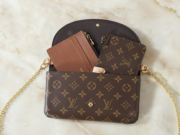 LV Wallet On Chain Trotter M27242 BC LV Wallet On Chain Trotter M27242 BC