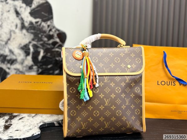 LV Multicolor Flap Backpack C2301550