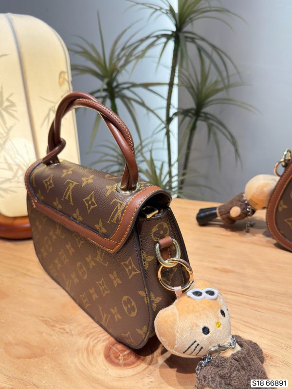 LV Retro Medieval Style Saddle Crossbody Bag C2301250