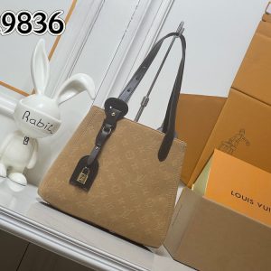 LV All In One Beige Suede Bag M29836 BC