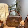 LV Retro Medieval Style Saddle Crossbody Bag C2301250
