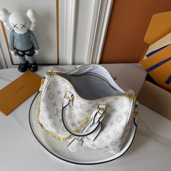 LV Speedy Soft 30 Monogram Dune Bag M89804-M40391 BC