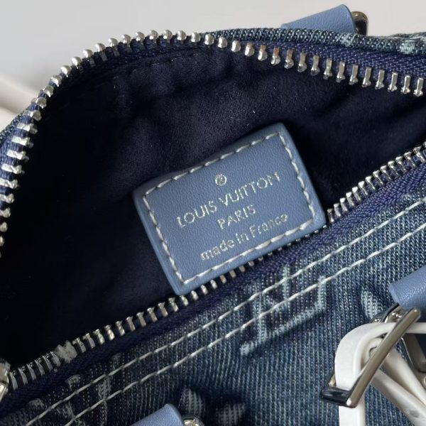 LV Nano Speedy Denim Bag M81085-M40918 BC