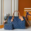 LV Speedy Bandoulière 30 Blue Bag M15282 BC LV Speedy Bandoulière 30 Blue Bag M15282 BC