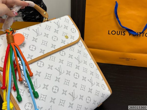 LV Multicolor Flap Backpack C2301550