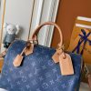 LV Speedy Bandoulière 30 Blue Bag M15282 BC LV Speedy Bandoulière 30 Blue Bag M15282 BC