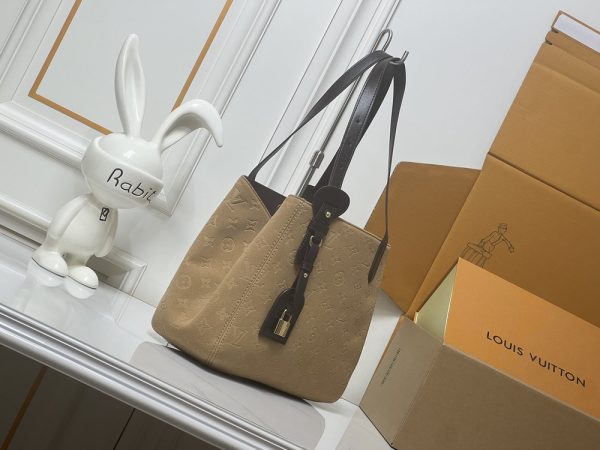 LV All In One Beige Suede Bag M29836 BC