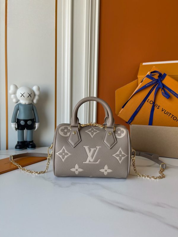 LV Speedy Bandoulière 20 Da Bicolor Monogram Empreinte M46575 BC
