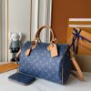 LV Speedy Bandoulière 30 Blue Bag M15282 BC LV Speedy Bandoulière 30 Blue Bag M15282 BC
