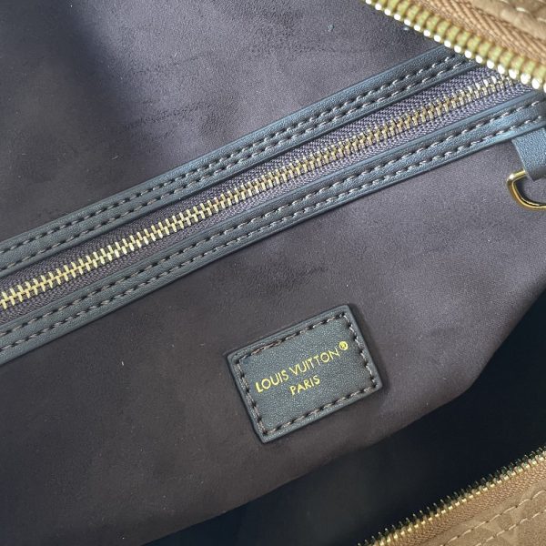 LV Keepall Bandoulière 45 Monogram Suede Bag M29677 BC