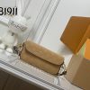 LV Wallet On Chain Ivy Beige Suede M82210 BC