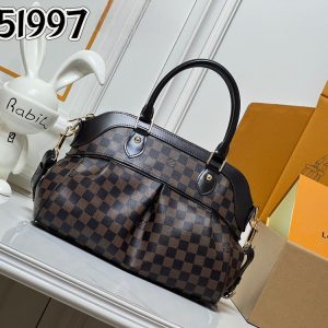 LV Damier Ébène Trevi PM Bag N51997 BC