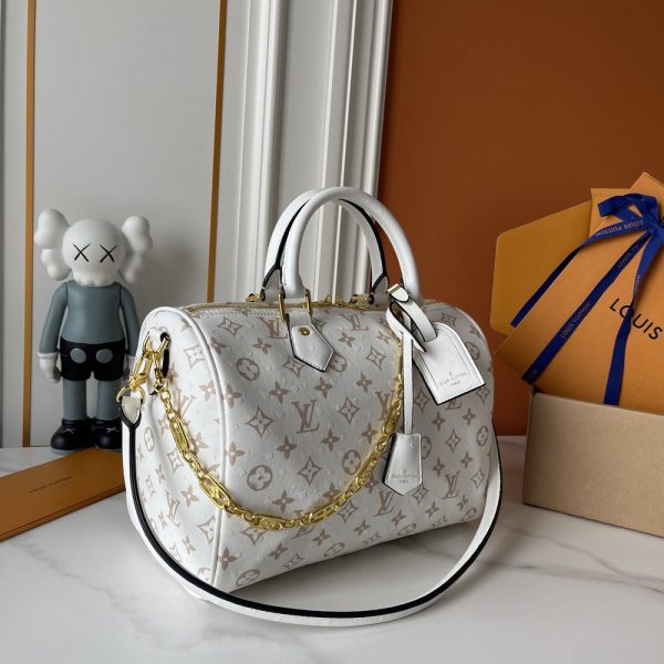 LV Speedy Soft 30 Monogram Dune Bag M89804-M40391 BC