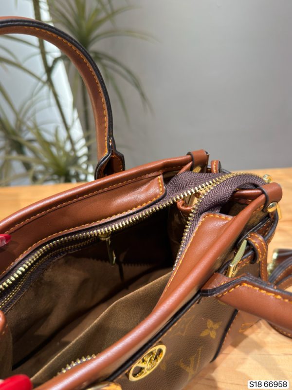 LV Monogram Retro Top Handle Satchel Bag C2301250