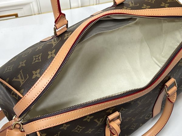 LV Keepall Bandoulière 35 Monogram Eclipse Bag M42426 BC