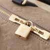 LV Speedy Bandoulière Beige Suede Bag M40391-M40390 BC