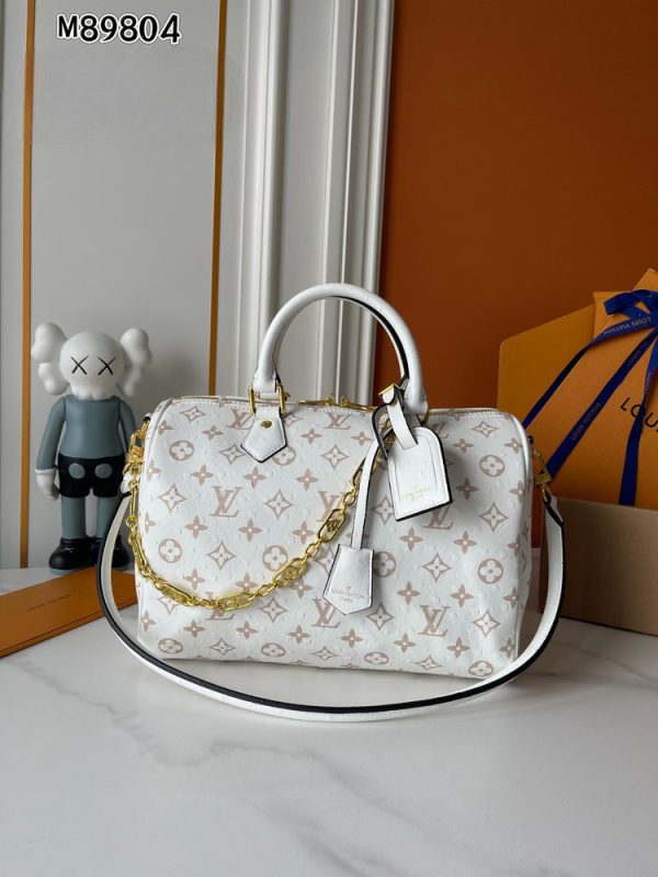 LV Speedy Soft 30 Monogram Dune Bag M89804-M40391 BC