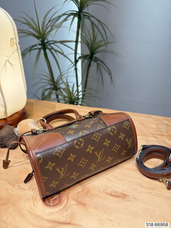 LV Monogram Retro Top Handle Satchel Bag C2301250