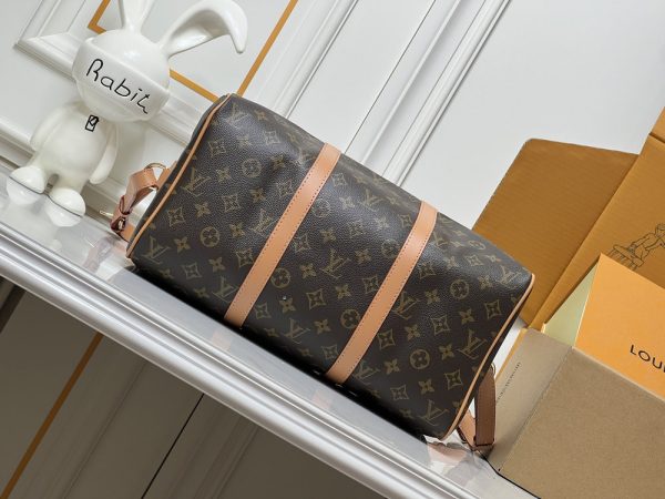 LV Keepall Bandoulière 35 Monogram Eclipse Bag M42426 BC
