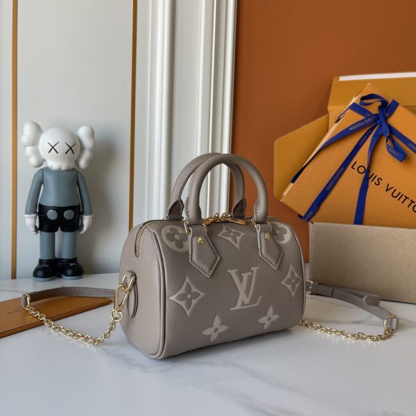 LV Speedy Bandoulière 20 Da Bicolor Monogram Empreinte M46575 BC