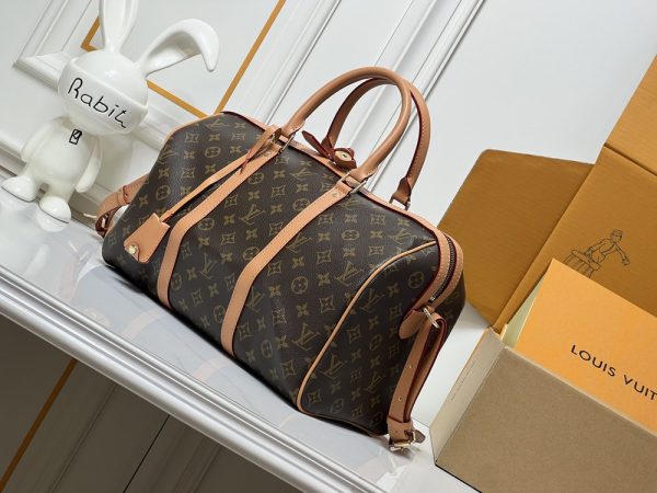 LV Keepall Bandoulière 35 Monogram Eclipse Bag M42426 BC